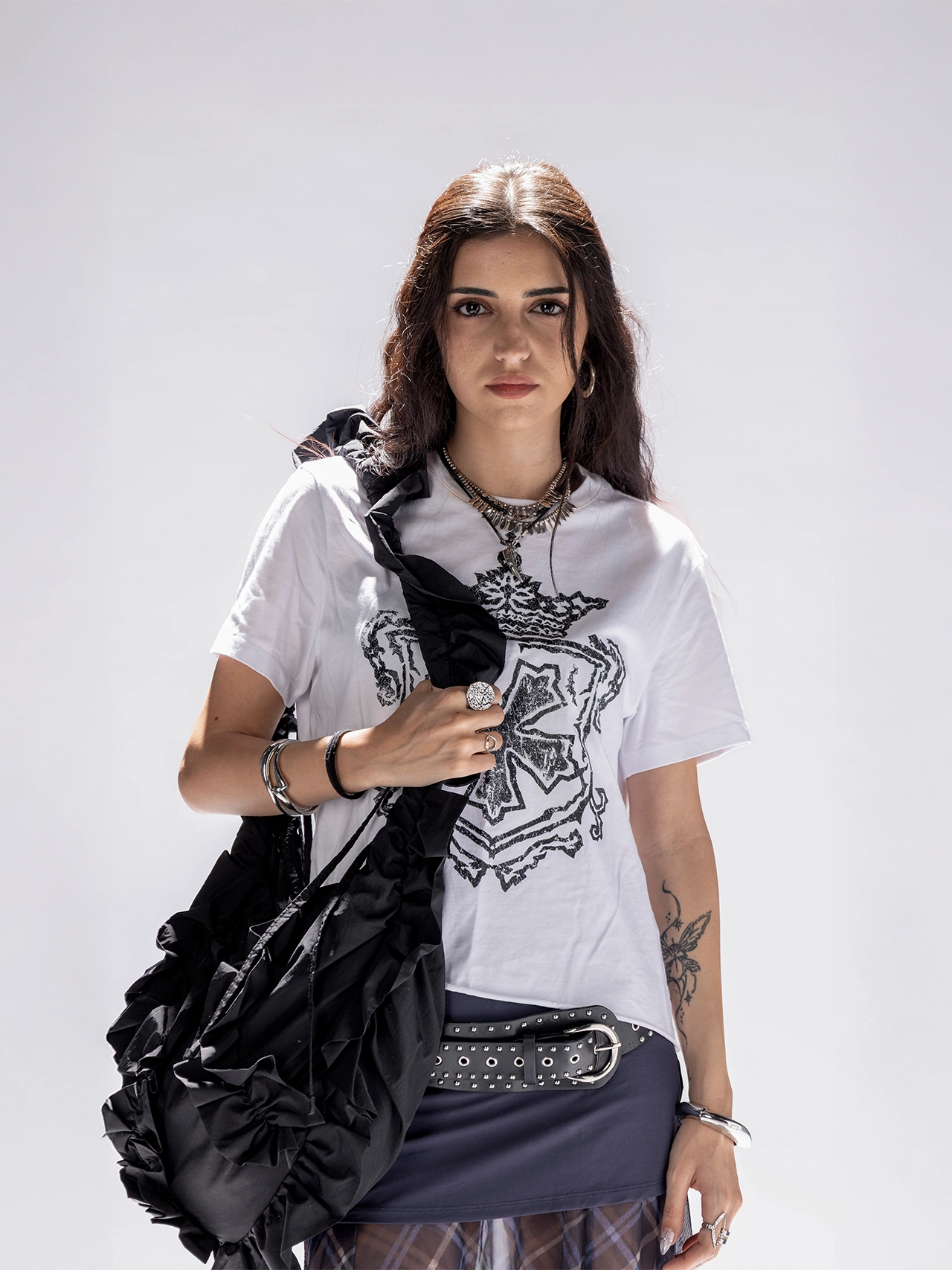 LVTK SHIELD WHITE TEE